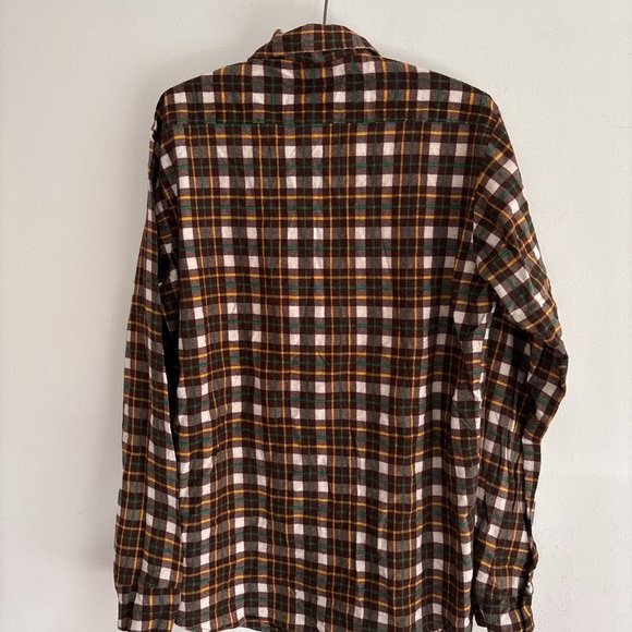 Vintage VAL MARK permanent press plaid flannel XL - Picture 4 of 6